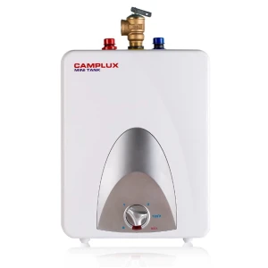 4. Camplux ME25 Mini Tank Electric Water Heater-High Heating Capacity Electric Heater