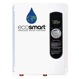  4. EcoSmart ECO 18 Electric Tankless Water Heater - Best Lightweight Water Heater 